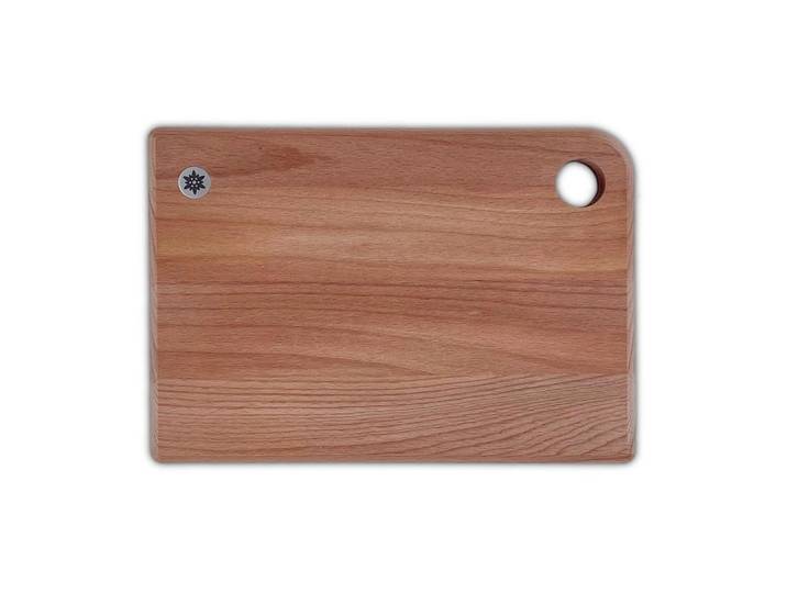 Heidi Cheese Line Schneidebrett, Braun, Holz, Buche, 1.5x30x21 cm, Griffloch, Küchenzubehör, Schneidebrett