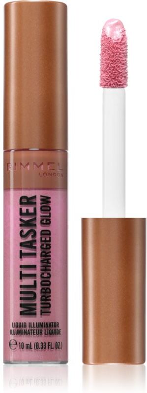 Rimmel Multi-Tasker Turbocharged Glow liquid highlighter shade 001 Not a Basic B 10 ml