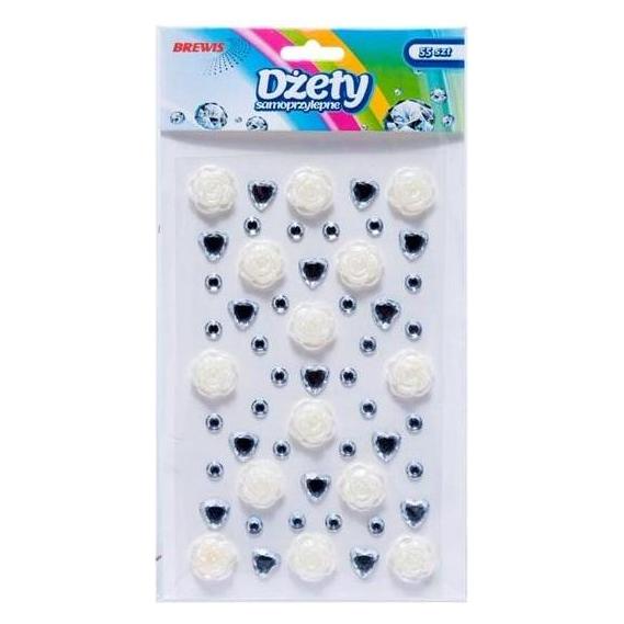 Brewis Selbstklebende Strasssteine 55 Stk (47603915)