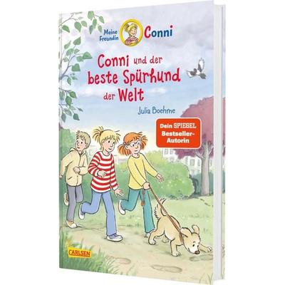 Conni Erzählbände 44: Conni und der beste Spürhund der Welt, Gebundene Ausgabe von Julia Boehme, Carlsen, 978-3-551-55634-9