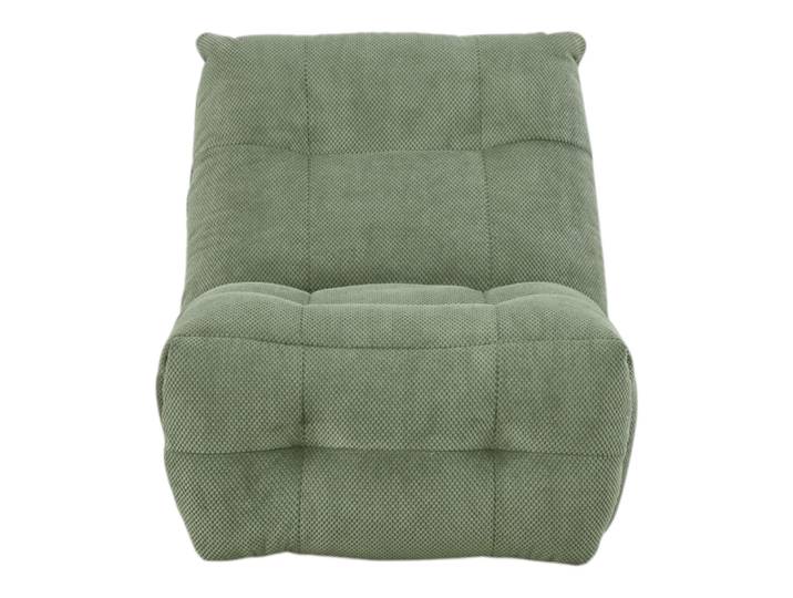 Fauteuil relax tissu vert foncé