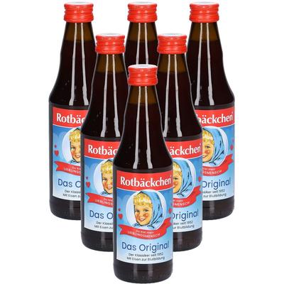 Rotbäckchen Das Original 6er-Pack 6x330 ml Saft
