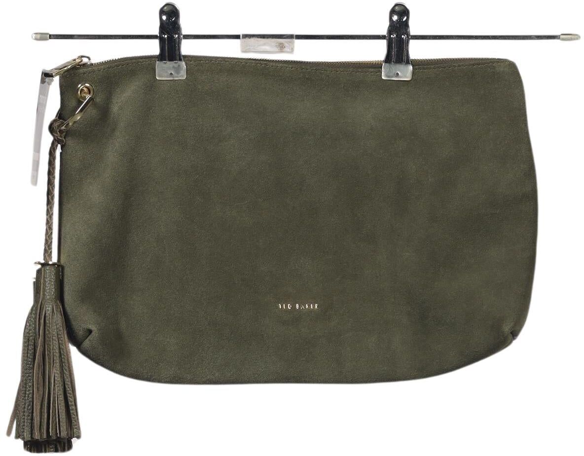 TED Baker Damen Handtasche gross Leder, Grün, Leder - Second Hand