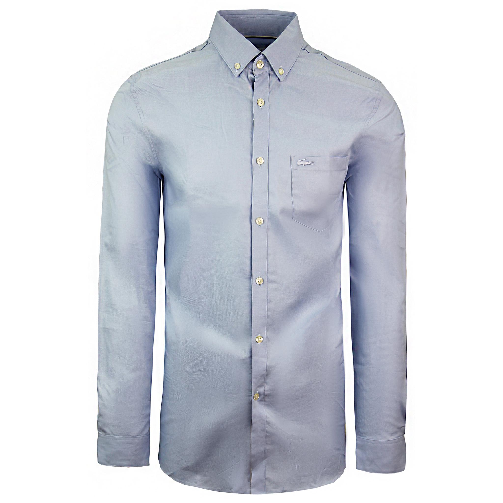 Lacoste regulär Fit Herrenblau Hemd