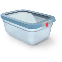 emsa Frischhaltedose »ONECLICK« 1,5 L blau, 15.9x9.4x21.7 cm