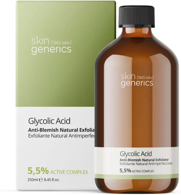 Skin Generics Ácido Glicólico limpador anti-manchas 5,5% 250 ml