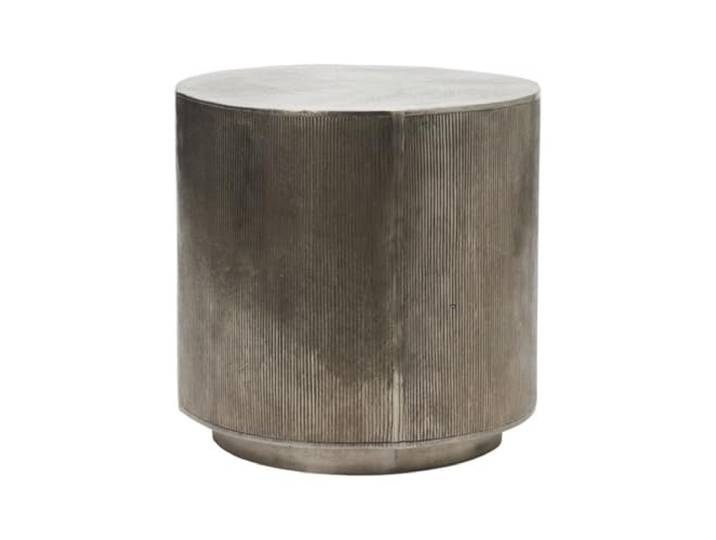 House Doctor Couchtisch, Rota, Gebürstetes Silber