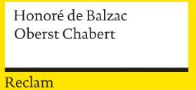 Balzac, Honoré de - Oberst Chabert - Preis vom 02.10.2026 23:42:20 h
