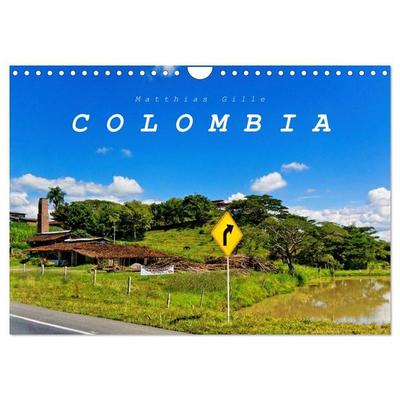 Colombia / UK-Version (Wall Calendar 2027 DIN A4 landscape), CALVENDO 12 Month Wall Calendar