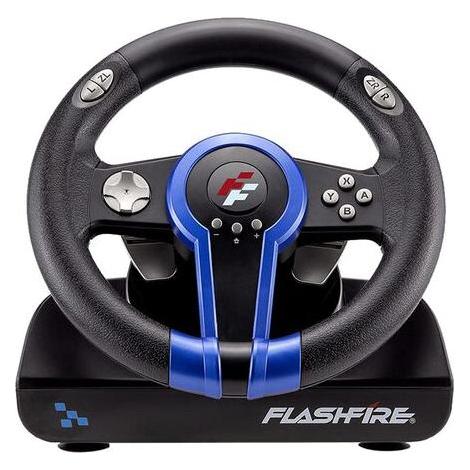 Flashfire Drift Wheel Gaming Wheel Black and Blue (PC, Switch) (FF316080)