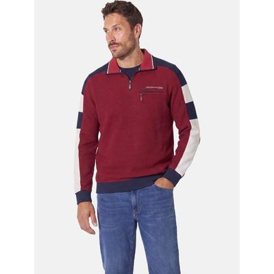 Sweatshirt BABISTA "Sweatshirt GRANDALE", Herren, Gr. 4XL, rot, Sweatshirts Sweatshirt