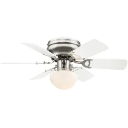 LED Decken Lampe Küchen Büro Ventilator Raum Kühler Leuchte Zugschalter Rechts- Linkslauf