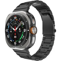 Cazy Watchstrap für smartwatch (Titan), Uhrenarmband, Schwarz