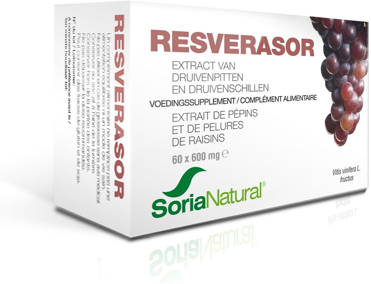 SORIABEL - Soria Natural Resverasor 60 Comprimés