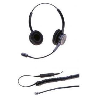 Dacomex perl binaural headset gooseneck noise cancel (Kabelgebunden) (292013)