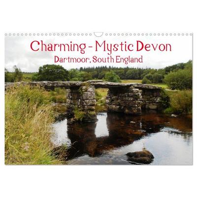 Charming - Mystic Devon Dartmoor, South England (Wall Calendar 2026 DIN A3 landscape), CALVENDO 12 Month Wall Calendar