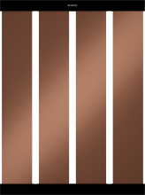 Schock Design Abtropfgitter (629726COP) Aluminium / brushed copper (kupferfarben) Abtropfgitter in Brushed Copper optimal geeignet für Auflage und flächenbündige Spülen.