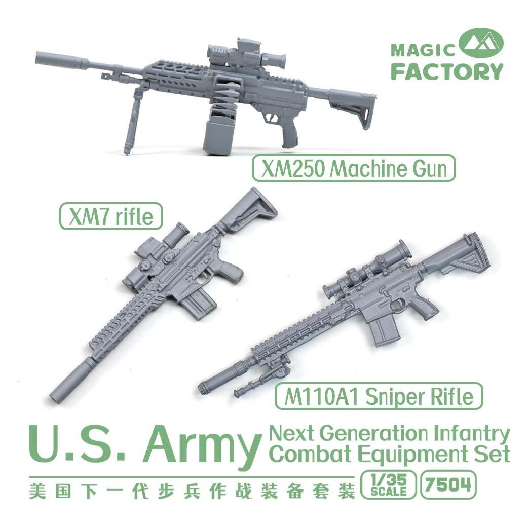 Magic Factory U.S.Army Next Generation Infantry Combat Equipment Resin Set (7504)