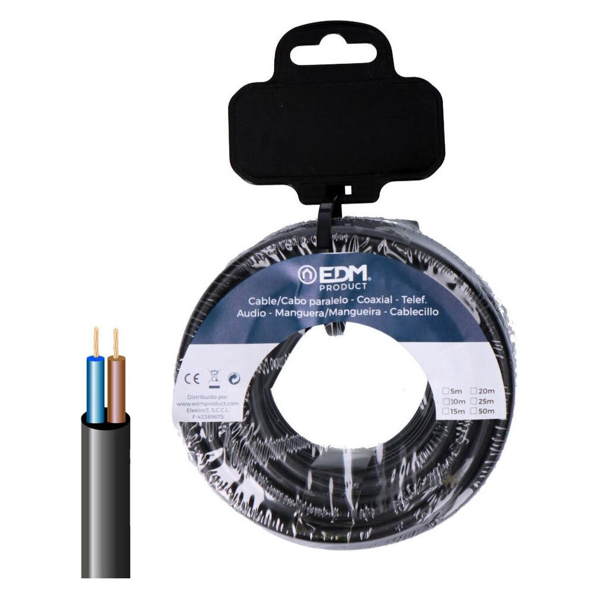 EDM Product Elektrische Schlauchleitung 28318 Vv-K06 Schwarz 20 M (20 m) (53556528)