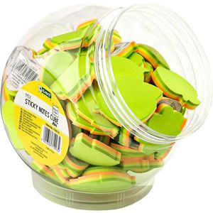 D.RECT Haftnotizen Sticky Notes Cube, neon, 45 x 45mm, selbstklebend, 100x 75 Blatt