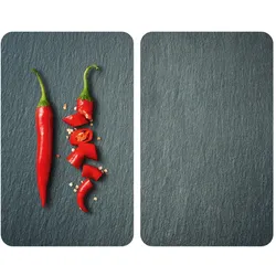 Herdabdeckplattenset CAYENNE (BHT 30x5,50x52 cm) - BHT 30x5,50x52 cm
