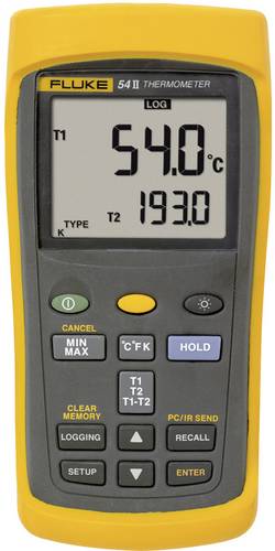 Fluke 54IIB 50HZ Temperatur-Messgerät -250 - +1767°C Fühler-Typ E, J, K, N, R, S, T