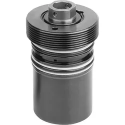 EINSCHRAUBZYLINDER HYDRAULISCH DOPPELT WIRKEND, DK=16, HUB=32, GEBOHRTE KANÄLE STAHL