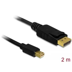 DeLOCK - DisplayPort-Kabel - Mini DisplayPort (M) bis DisplayPort (M) - 1.8 m