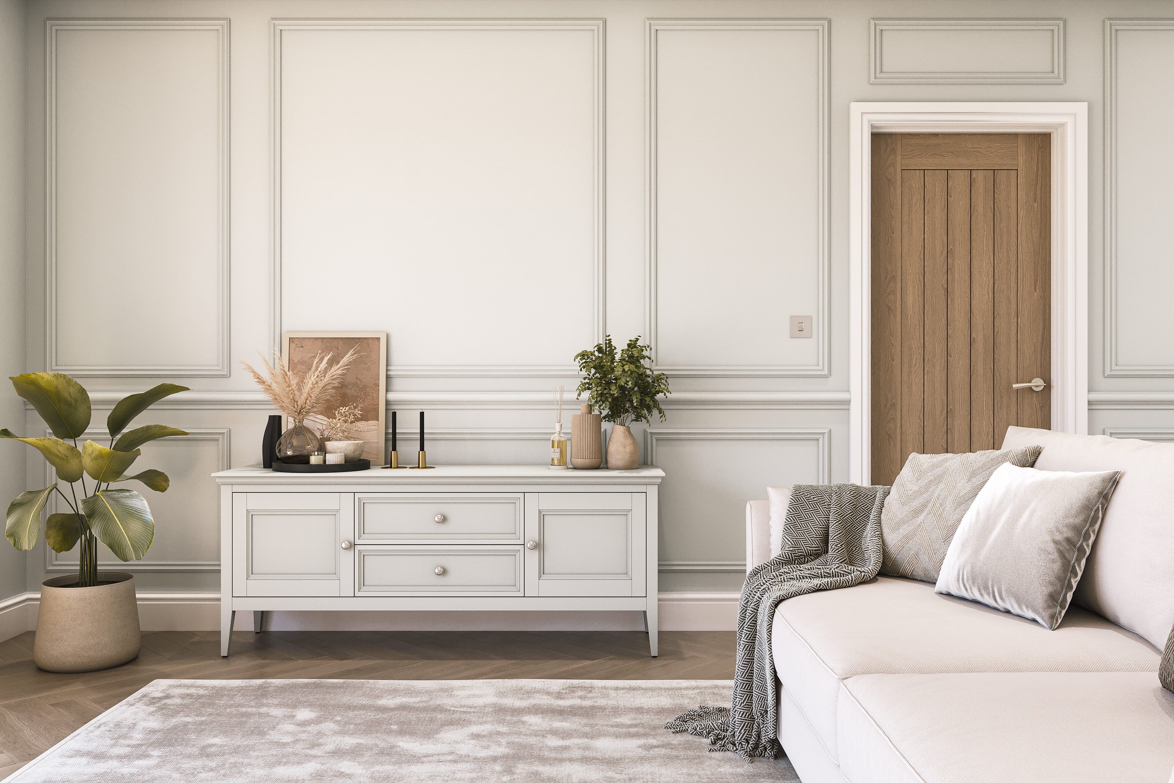 Hemway Peel and Stick Sample - Chalk Based Furniture Paint - Light Grey Stone