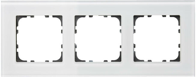 MDT technologies Cadre en verre triple blanc BE-GTR3W.01 (BE-GTR3W.01)