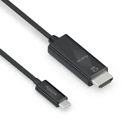 PureLink USB-C auf HDMI Kabel - 4K60 - iSerie - schwarz - 2,00m