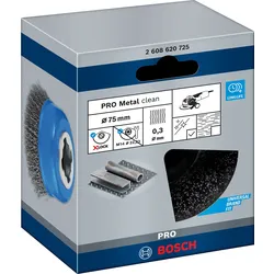 Bosch PRO Metal clean X-Lock Topfbürste 75 x 0,30 mm - 2608620725