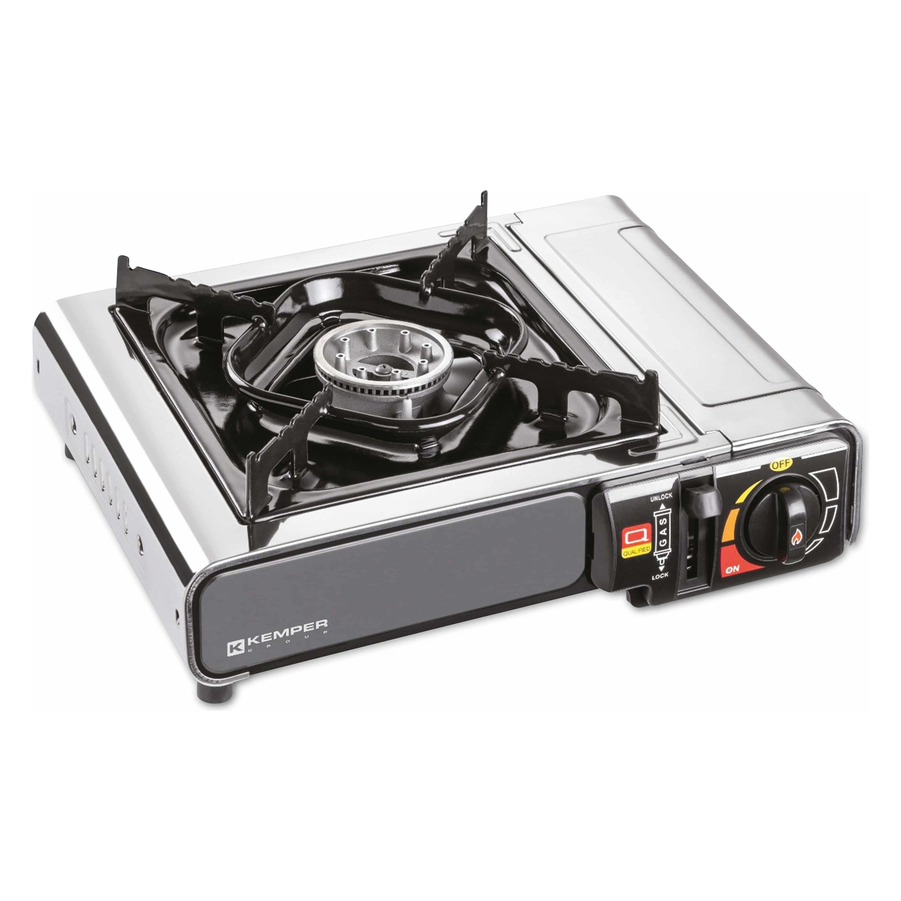 Kemper Camping Gaskocher Edelstahlt XTRA Smart (10/2-104987)