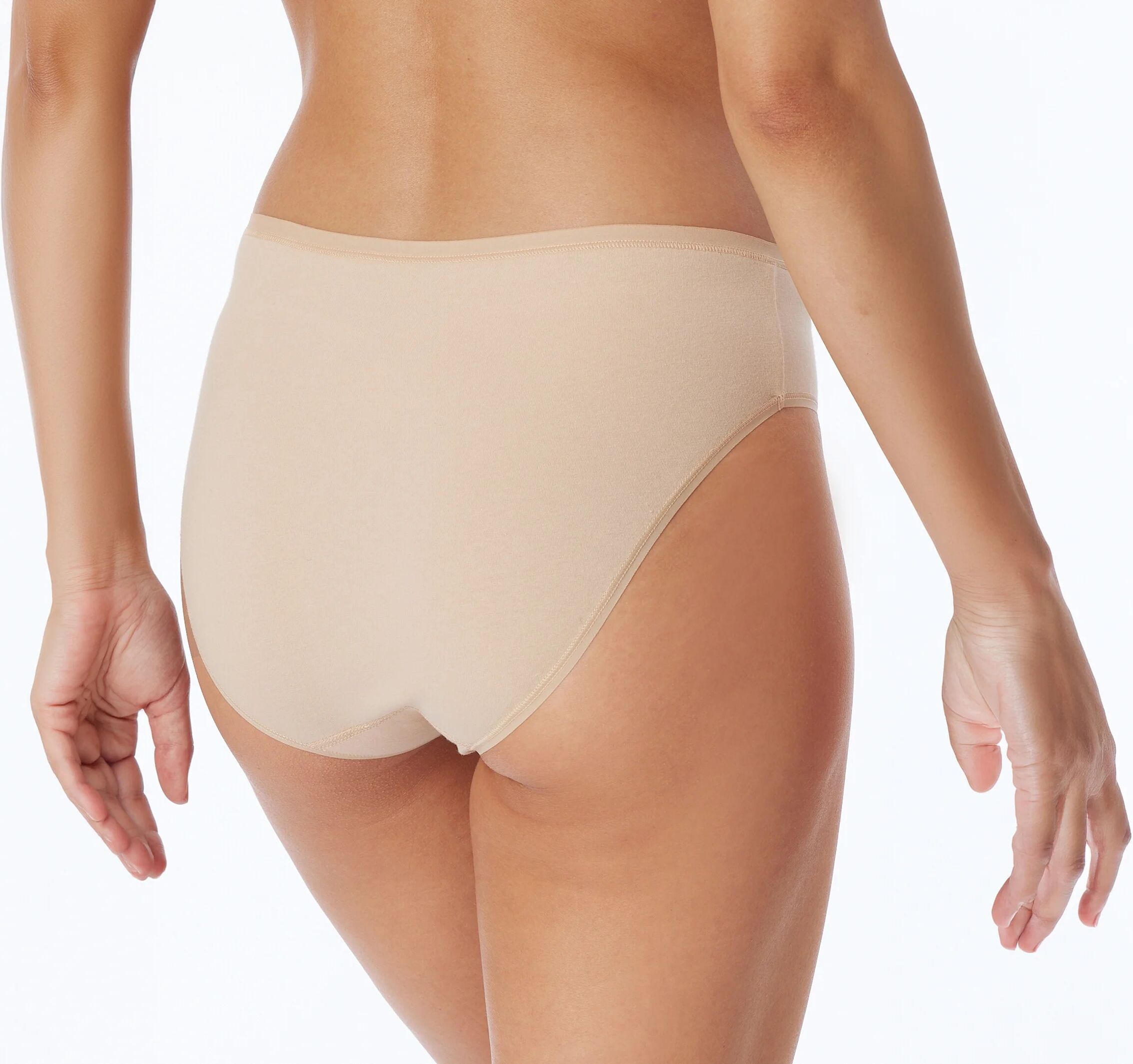 2 Schiesser Tai-Slips - Damen - Gr. 36 - braun