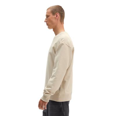 Sweatshirt MARC O'POLO "aus regenerativer Bio-Baumwolle", Herren, Gr. S, grau silk, Obermaterial: 100% Baumwolle, unifarben, relaxed fit, Rundhals, Rippbündchen, Sweatshirts Sweatshirt
