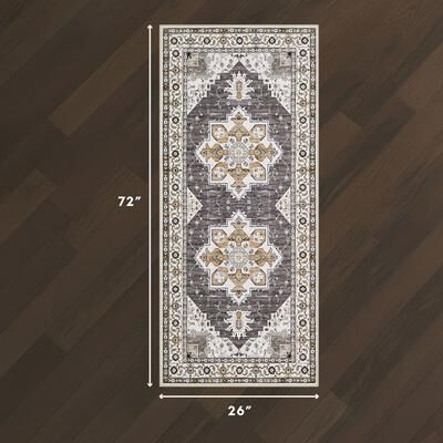 Laura Ashley Imagine Printed Chenille Washable Rugs