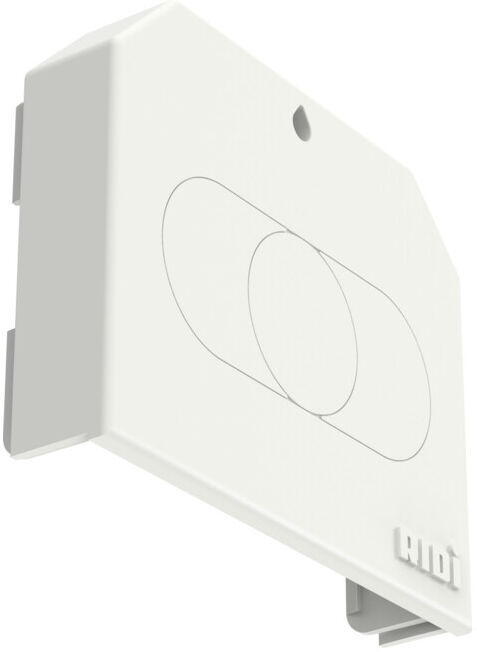 ridi Embout final VL2TE blanc plastique IP54 (2200011)