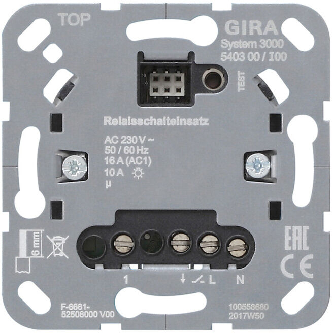 Gira Relais de commutation 540300 (540300)