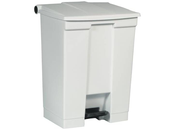 Rubbermaid Tretabfalleimer Industrie, aus Polyethylen, Volumen 68 l, weiß