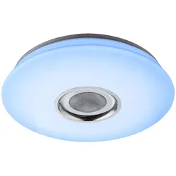 RGB LED Decken Lampe Flur Bluetooth MP3 Lautsprecher CCT Sternen Leuchte DIMMBAR