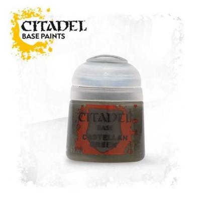 Games Workshop Base - castellan green (Kunststoff) (99189950014061 / 99189950221)