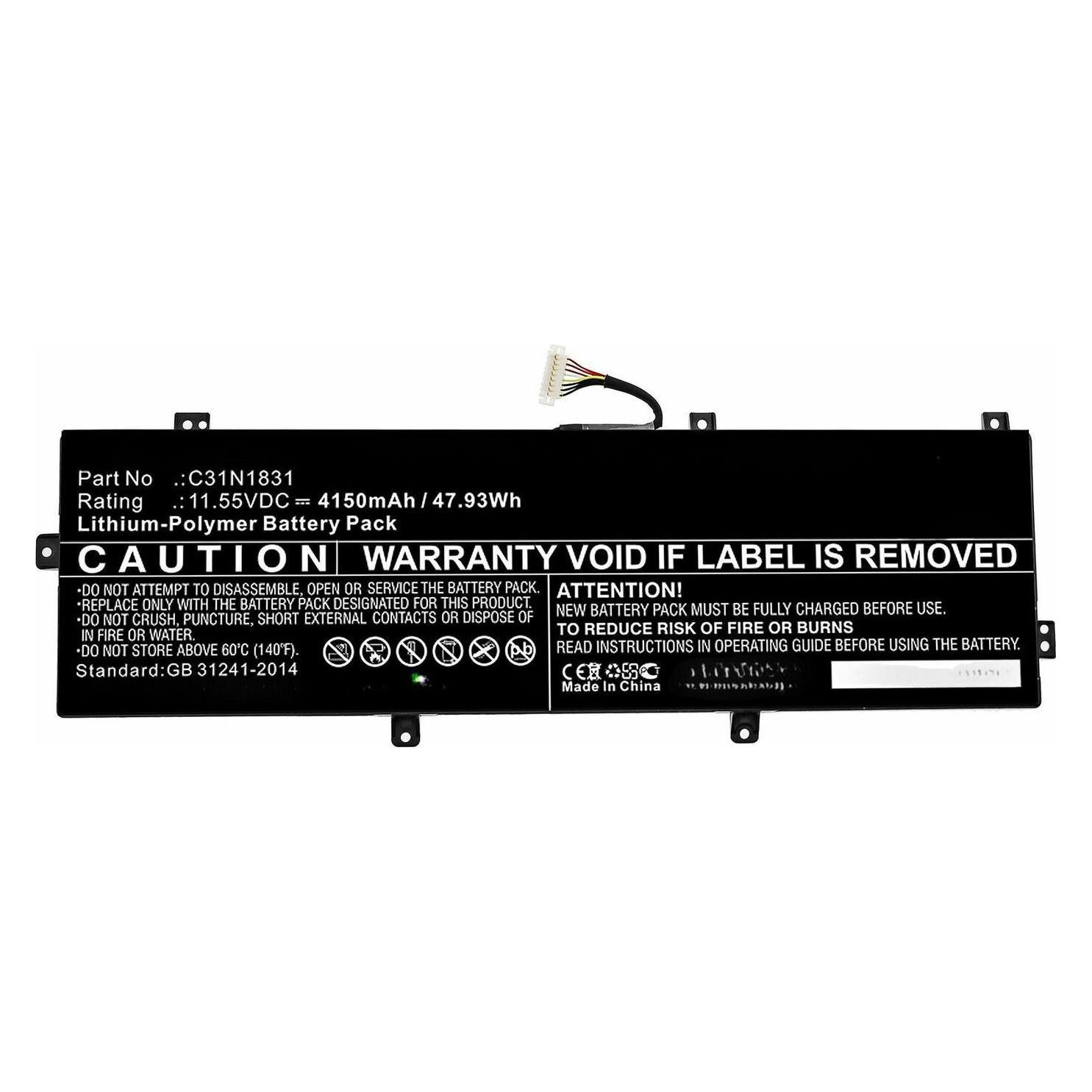 CoreParts Laptop Battery for Asus (3500 mAh) (MBXAS-BA0280)