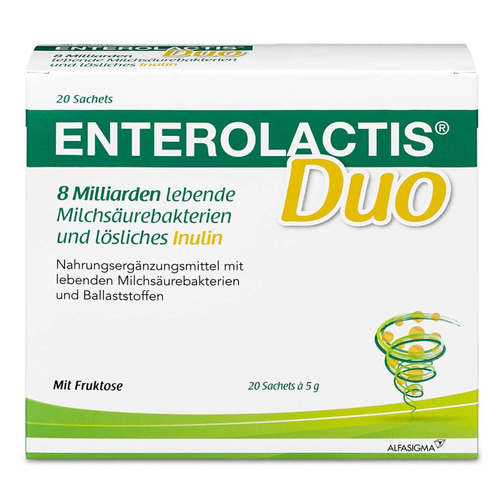 Alfasigma GmbH Enterolactis Duo Pulver Sachets 19383707