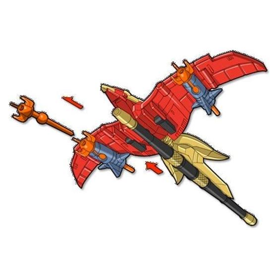 Playmates Power Rangers Thunderzord figurine Firebird (68330153)
