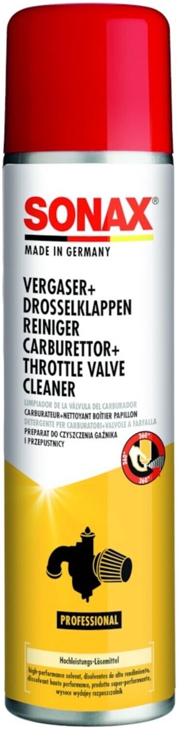 SONAX Vergaser + DrosselklappenReiniger 400 ml (04883000)