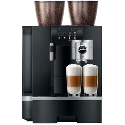 JURA - GIGA X8 Aluminium Black - Professionelle Kaffeemaschine bis zu 200 Tassen pro Tag mit Doppelmühle und Payment Connect