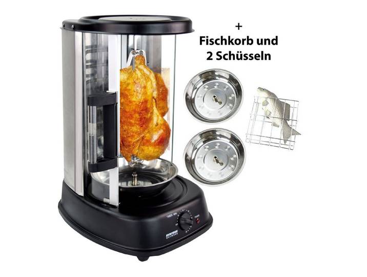 Syntrox Germany Dönergrill Dönergrill Drimexa, Schaschlik Grill, Rotisserie, Hähnchengrill