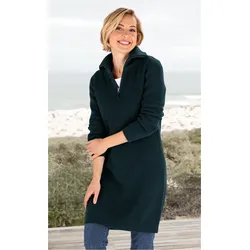 Baumwoll-Kleid in petrol in Größe 40/42 von DW-Shop, Petrol, 40/42