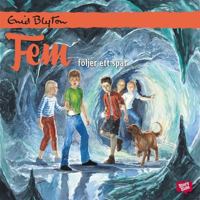Fem följer ett spår - Enid Blyton, Audio, 9789176131145