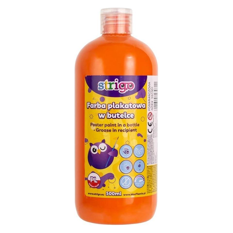Stigo Bike Plakatfarbe in einer Flasche mit 500 ml STRIGO-Orange (500 ml) (47597760)